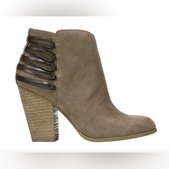 Carlos by Carlos Santana Shoes - Carlos by Carlos Santana Boots Hawkins Tan Brown Ankle Booties Size 8.5